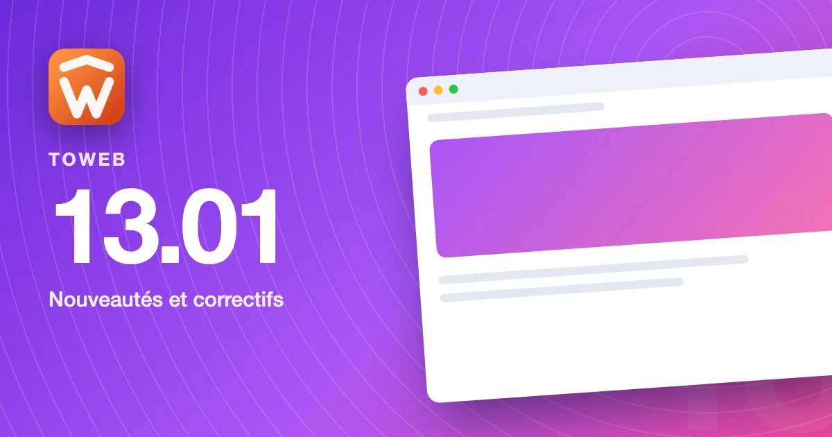 TOWeb version 13.01